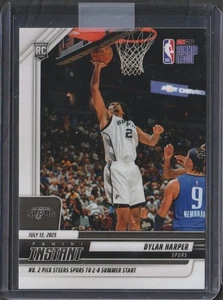 2025 Panini Instant NBA #18 Dylan Harper DEBUT San Antonio Spurs RC Rookie - Picture 1 of 1
