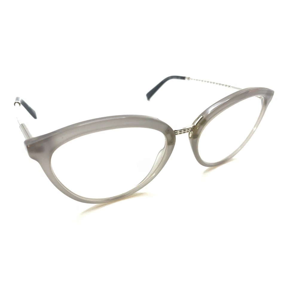Monturas de gafas Tiffany & Co TF 2173 8257 plateadas transparentes para ojos de gato 53-18 140 Italia Foto 1 de 4