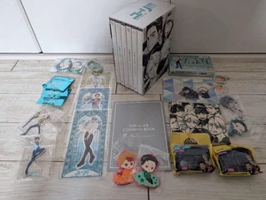 Yuri!!! Juego de caja de DVD en ICE 6 volúmenes bonificación limitada incluye bolsa y libro de arte usado - Imagen 1 de 12