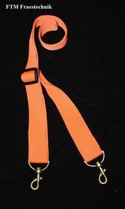 Tragegurt Sendergurt für Senderpult 40 mm breit in Leucht Orange - Bild 1 von 1