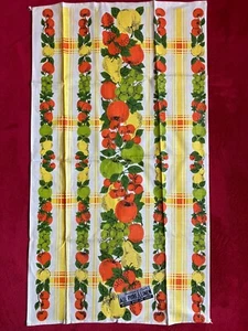 NEU VINTAGE KOMPLETT REINES LEINEN BIRNE OBST KÜCHE TEETUCH Pariser Drucke - USA - Bild 1 von 2