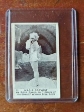 Vintage Antique 1920s NEILSONS Chocolate Trade Card MOVIE STARS 