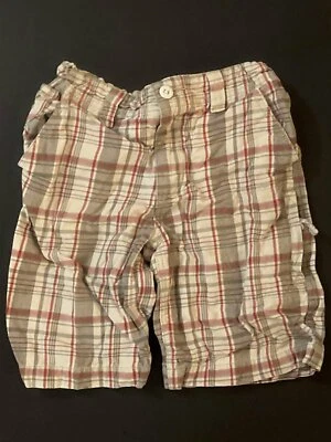 TIMBERLAND Boys' Plaid Shorts ~ Sz 5 - Image 1 of 2