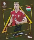 Topps Euro 2024 Sticker Hungary Hun Sp Willi Orban Star Player Gold Signature
