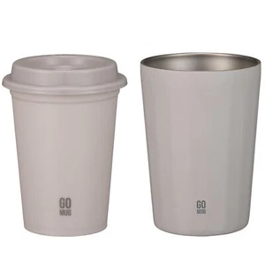 CBJAPAN CAFE GOMUG Stainless Steel Mug  Vacuum Insulated  2-Layer Constr - Picture 1 of 1