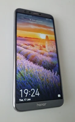 Huawei Honor 9 Lite 5.65" 3GB/32GB Android 9 DUAL SIM 4G Grey Unlocked 128GB SD. - Image 1 of 4