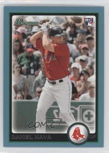 2010 Bowman Draft Blue /399 Daniel Nava #BDP20 Rookie RC