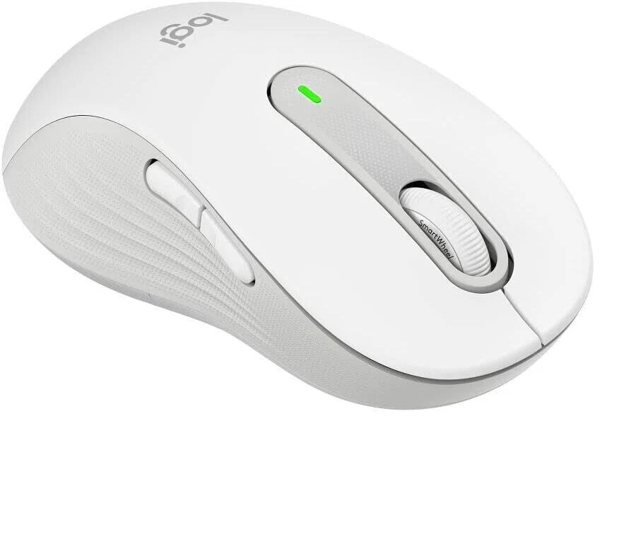 Logitech Signature M650 L LEFT  Maus Funk, Bluetooth® (LINKSHÄNDER) - WEIß- SOLO - Bild 1 von 4