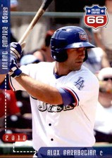 2010 Inland Empire 66ers Grandstand #12 Alex Garabedian Miami Florida FL Card
