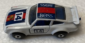 Vintage 1978 Matchbox Superfast No. MB3 White Porsche Turbo Boss Operable Doors