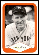 1975 SHERATON GREAT PLAINS GREATS - #35 RED RUFFING NEW YORK YANKEES