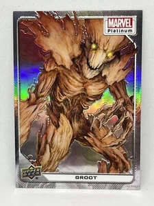 Groot 2023 Oberdeck Marvel Platinum Regenbogen parallel #37 - Bild 1 von 4