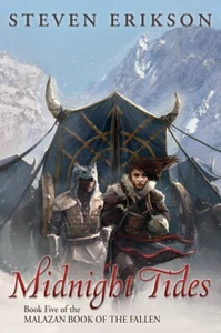 MIDNIGHT TIDES Malazan 5 Steven Erikson US SIGNED LTD 1st ED Subterranean Press - Picture 1 of 2