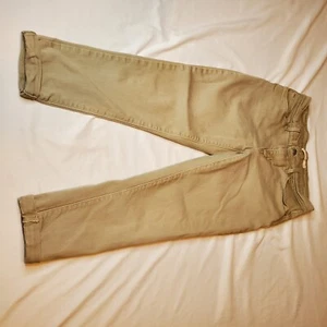 Levis Jeans Capri Style Cuffed Women Size 29 Midrise Skinny Color Brown 28Wx22L - Picture 1 of 20