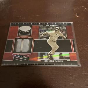 2004 LEAFCERTIFIED CUTS DON MATTINGLY JERSEY RELIC 22/50