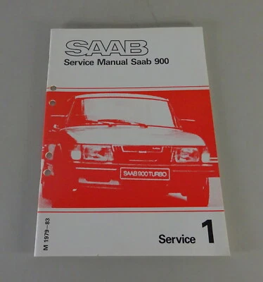 Manual De Taller / Manual De Servicio Saab 900 Modelo De Servicio Año 1979-1983 - Imagen 1 de 4