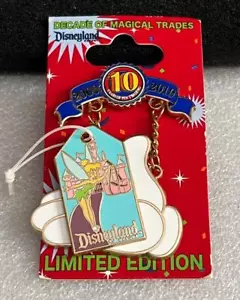 Prendedor Disney Interding 10º Aniversario Década de Oficios Tinker Bell Etiqueta de Equipaje Prendedor - Imagen 1 de 1