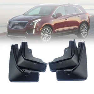 ABS Front+Rear Flaps Flag Splash Mud Guard Protective Fender For Cadillac XT5 - Picture 1 of 13