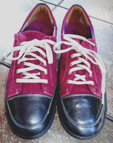 Mocassini da tennis nuovi con scatola $225 COBB HILL NEW BALANCE rosso nero scarpe comode 11M EU43