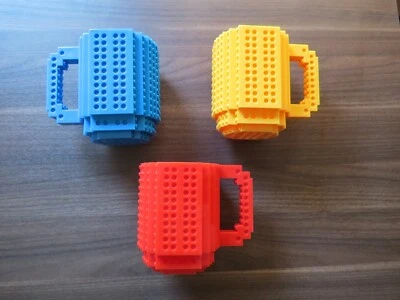 Lego Tasse Becher Kaffeebecher von Brick Mug für Bausteine Klemmbaustein +