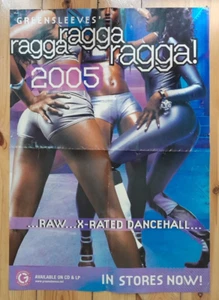 GREENSLEEVES' RAGGA Promo Poster 42x59 | SEHR SELTEN | beidseitig - Bild 1 von 1