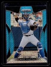 2019 Panini Prizm Blue Mojo Mike Piazza 213/399 New York Mets #219