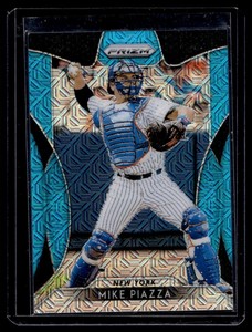 2019 Panini Prizm Blue Mojo Mike Piazza 213/399 New York Mets #219