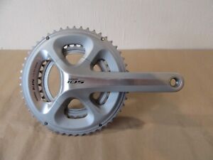 Shimano 105 FC-5800 Chainset - Compact Road 50/34 - 175mm - Silver
