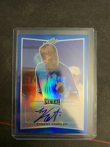 2016 Leaf Metal Evgeny Korolev Blue Auto 44/50