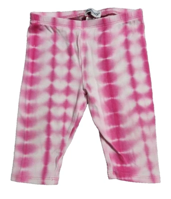 Spendid Infant Girls 6-12 Month Pink & White Pull-On Capri Pants - Image 1 of 3