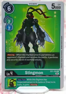 Digimon Card - Stingmon EX1-038 C Classic Collection - NM/M - Picture 1 of 2