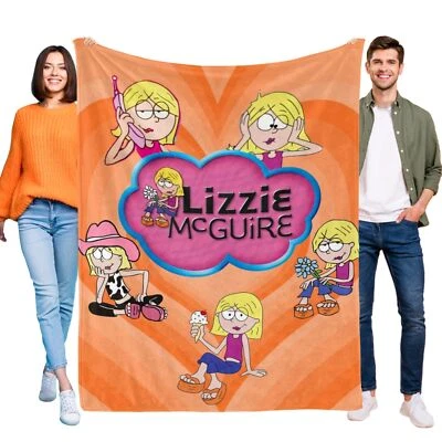 Lizzie Mcguire Blanket Flannel Throw for Bed Sofa Couch Office Birthday Gift - Image 1 of 4