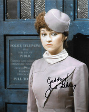 Janet Fielding DOCTOR WHO 'Tegan'  Genuine Signed Autograph 10X8 COA 35174