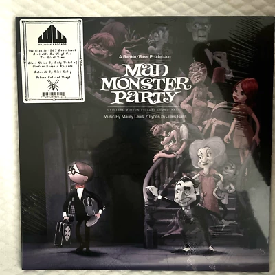 Mad Monster Party  LP  Soundtrack Black Green Swirl 2016 MINT Gatefold MONO Foto 1 de 4