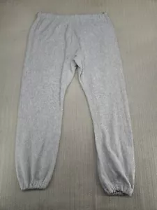 Vintage US Army Sweatpants PFU Mens Medium Military Gusset Joggers 80s Gray - Picture 1 of 9
