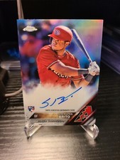 Socrates Brito 2016 Topps Chrome -  Rookie Autograph Refractor  #/499