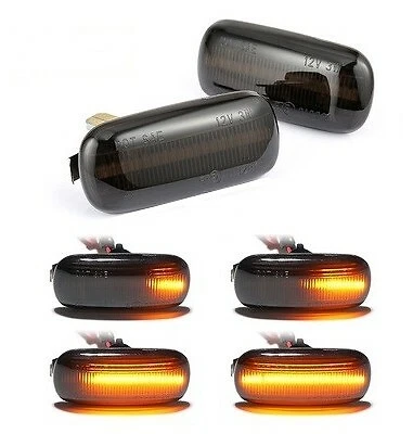 Clignotant dynamique LED Orange pour Audi A3 8P A4 S4 RS4 B6 B7 B8 A6 S6 - Photo 1/4