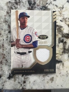 2018 TOPPS TIER ONE RELIC CARD /335 CHICAGO CUBS ADDISON RUSSELL #T1R-ARU - Picture 1 of 1