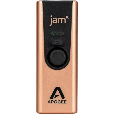 APOGEE JAM X Guitar Recording Audio Interface for Mac, Windows, iPad, iPhone - Image 1 of 4