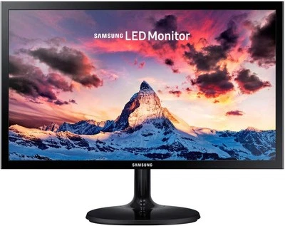 Samsung S22F350 Monitor PC 22" Full HD, 60 Hz, 5 ms, D-Sub, HDMI, Nero - Immagine 1 di 4