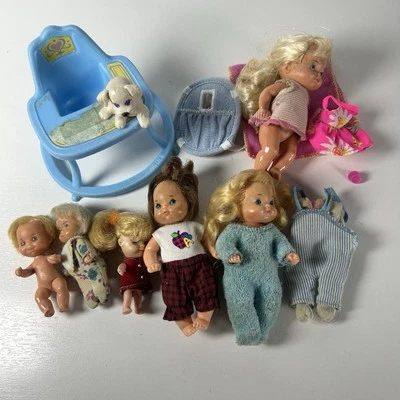 Heart Family Bebé Niño Barbie Lote de 6 Accesorios Cachorro De Colección Mattel Foto 1 de 4