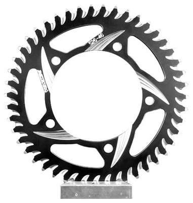 Vortex CAT5 Aluminum Rear Sprocket 48T 525 Black #435CZK-48 Yamaha/Suzuki - Image 1 of 4