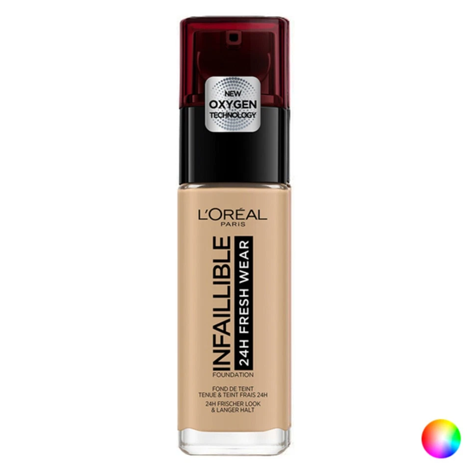 L'Oréal Paris Make-up Wasserfest langanhaltend Flüssige Foundation LSF 25 Face