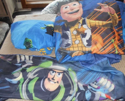 De colección Disney Pixar Toy Story Doble Edredón Sábana Ajustable Funda de Almohada Juguetes 3 piezas Foto 1 de 4