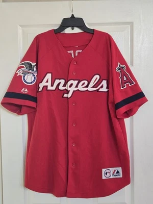Anaheim Angels Vladimir Guerrero #27 Majestic Baseball Jersey MLB Y2K  - Image 1 of 4