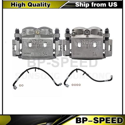 Pinza de freno delantera freno manguera hidráulica línea de freno para Ford E-150 2007 Foto 1 de 4