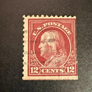 Scott # 512 12c Franklin de EE. UU. usado en buen estado - Imagen 1 de 2