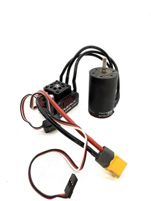 Hobbywing Quicrun 10BL120 G2 Sensored Brushless ESC for 1/10 With 3700KV Motor - Image 1 of 4