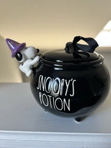 2024 Rae Dunn Peanuts Snoopy Spooky Potion Kessel Kanister Glas Halloween süß - Bild 1 von 11