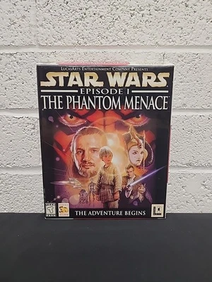 Star Wars Episode I The Phantom Menace PC Big Box Windows 95/98 CIB - Image 1 of 4